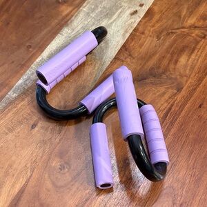 Barbell Purple Push-Up Bars